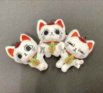 고양이 봉제 인형 3종 세트 터보 바바 3종