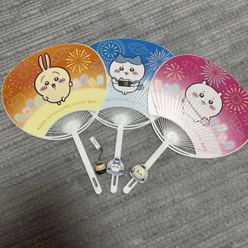 쿠라스시 치이카와 부채 마그넷 피규어 토끼 치이카와 하치와레