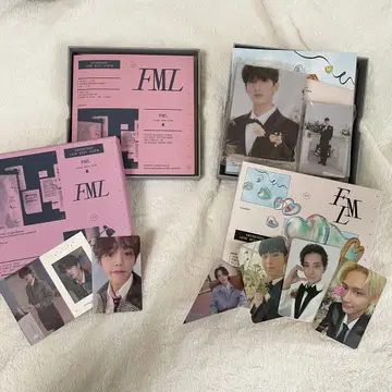 세븐틴 FML 카라트 앨범 세트 트레이딩 카드 포함