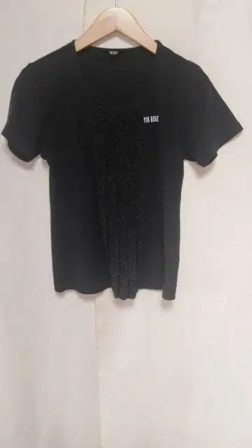 핑크하우스 PINKHOUSE 프린트 티셔츠 블랙 일본제 정품 사이즈 M