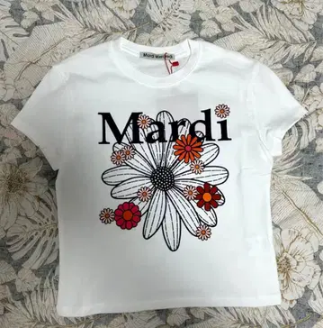 Mardi 꽃무늬 프린트 티셔츠