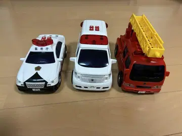 토이코 미니 사운드 소방차, 경찰차, 구급차 3개 세트