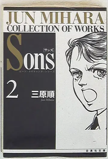 하쿠센샤 하쿠센샤 문고 미하라 준 Sons(책 등, 블랙) 문고판 2