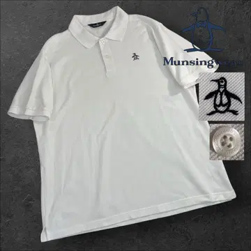컨디션 최상 먼싱웨어 게임 셔츠 사이즈 3L/2XL 골프웨어