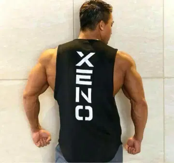 XENO 제노 JIN 블랙 탱크탑 XL