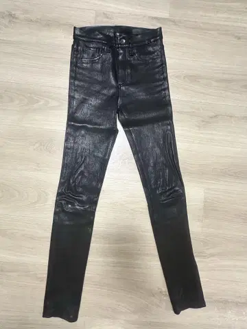 rag&bone 러그 앤 본 천연 가죽 슬림 팬츠 24