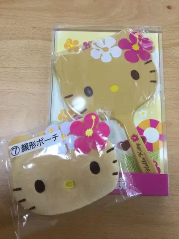 일광화상 키티 복권 손거울 파우치