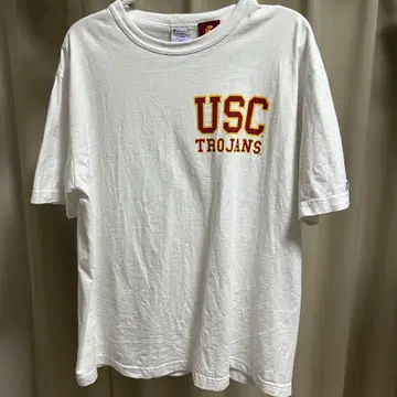 챔피온 USC 트로이언스 티셔츠 화이트