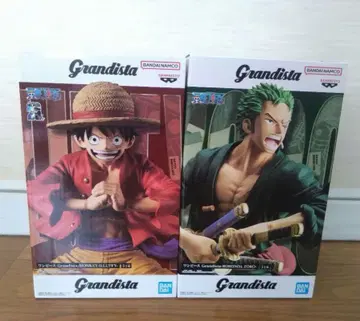 원피스 Grandista 피규어 루피 조로 2개 세트