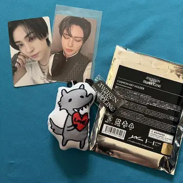 &team 쿠션 키링 도쿄 회장 한정판 CD 트레이딩 카드 타키 TAKI