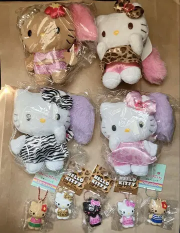 산리오 헬로키티 마스코트 키링 세트