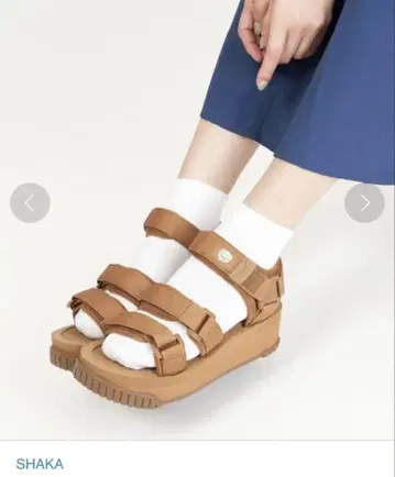 SHAKA NEO BUNGY PLATFORM 브라운