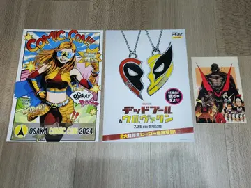 오사카 코믹콘 2024 & 2025 굿즈 + 사인