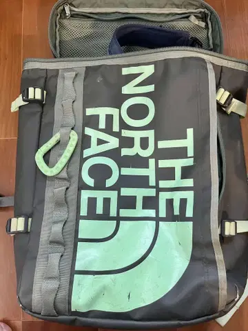 THE NORTH FACE 백팩 그레이/그린