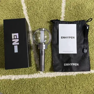 ENHYPEN 응원봉 실버 수납 봉투 포함
