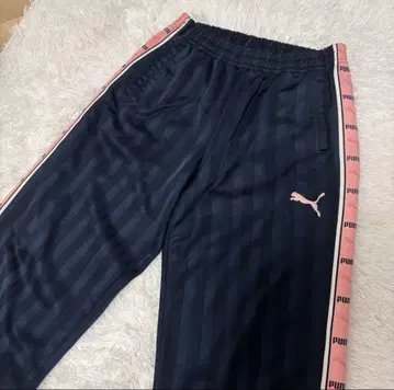 푸마 푸자 핑크 네이비 올 패턴 PUMA y2k