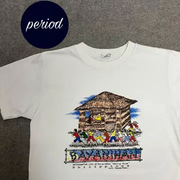 P2201 빈티지 90년대 필리핀 바야니한 티셔츠