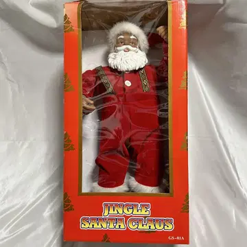 JINGLE SANTA CLAUS 레어템 앤티크 완구 작동 OK