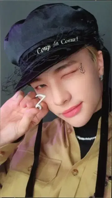 StrayKids THE SOUND Hyunjin 트레이딩 카드 A/토음