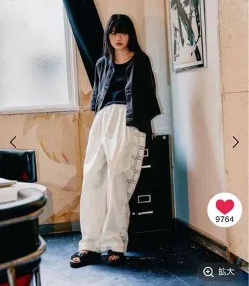 사이드 레이스 이지 팬츠
