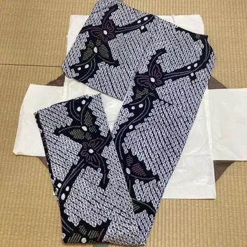 올 패턴 유카타 나비 무늬
