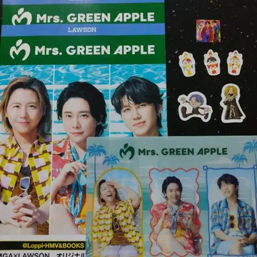 Mrs. GREEN APPLE 미세스 10 & 젠진 스티커