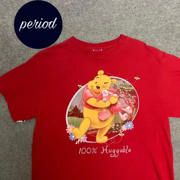 P2202 디즈니 90년대 00년대 곰돌이 푸 피글렛 티셔츠