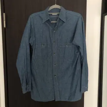 웨어하우스 Lot 3044 USN 샴브레이 셔츠 38