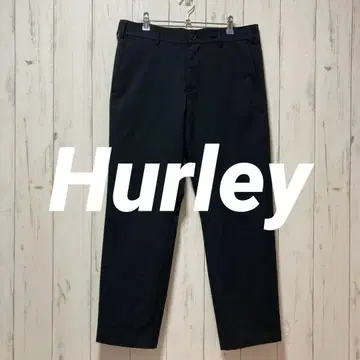 Hurley 할리 슬랙스 폴리 팬츠 자수 로고