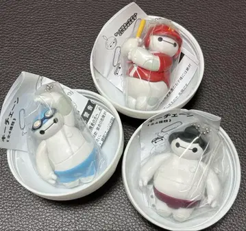 디즈니 캡슐 토이 베이맥스 키체인
