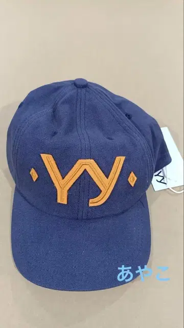 OPEN YY 로고 야구 모자 네이비