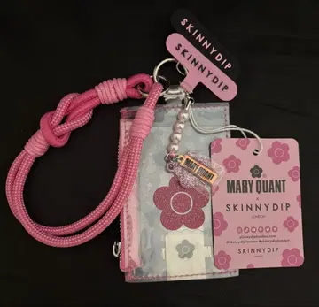 PLAZA MARY QUANT SKINNYDIP 스트랩 ID 케이스