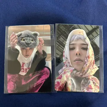 G-DRAGON 입장 특전 트레이딩 카드 2장