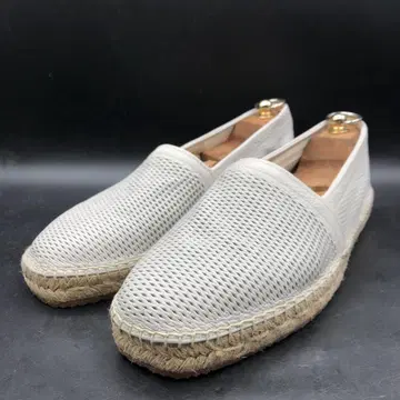 M4457 미사용 GIORGIO ARMANI 메쉬 가죽 신발 8