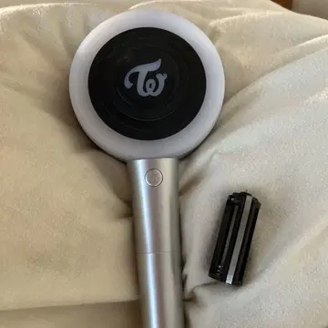 TWICE 응원봉 실버 캔디봉