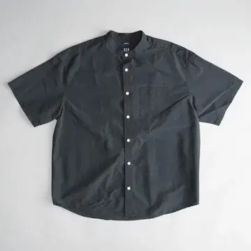 GAP THE BIG SHIRT 나일론 밴드 카라 반팔 셔츠 M