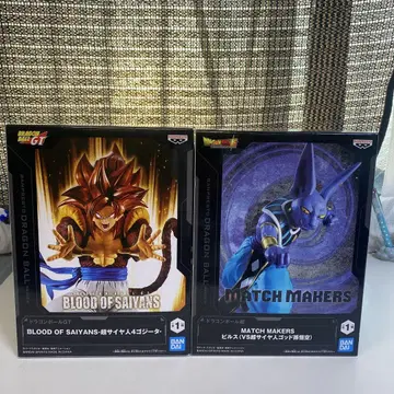 BLOOD OF SAIYANS & MATCH MAKERS 피규어 세트