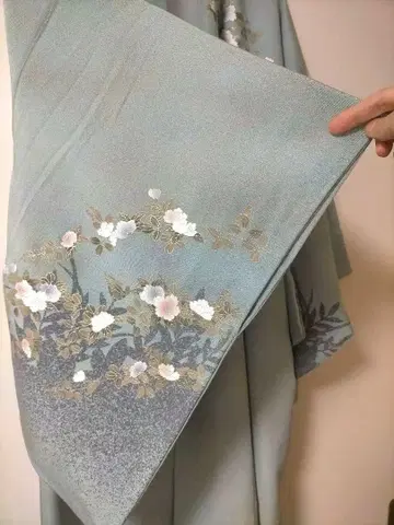 부착형 연한 보케 그린