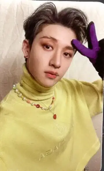 StrayKids ODDINARY BangChan 트레이딩 카드 빨간색
