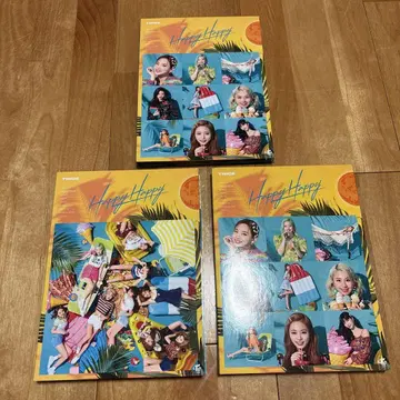 TWICE Happy Happy 최초 한정판 AB 트레이딩 카드 포함
