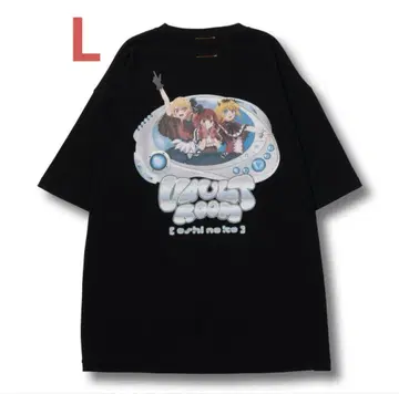 VAULT ROOM 애니메이션 티셔츠 블랙