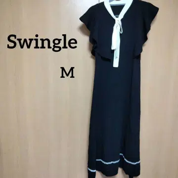 Swingle 롱 원피스 머메이드
