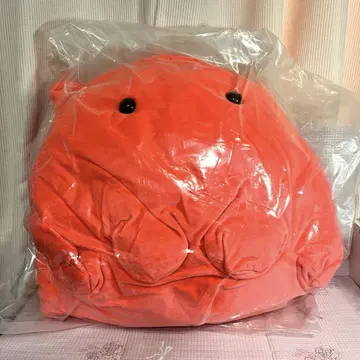 모치모치 멘다코 BIG 봉제 인형 멘다코 빨간색