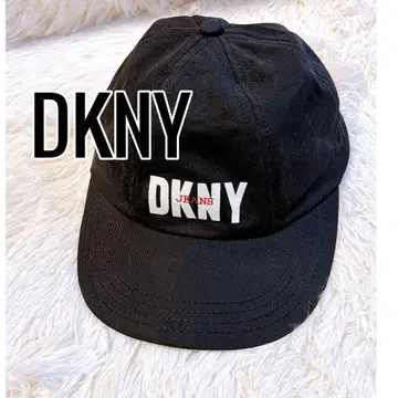 90년대 USA제 DKNY 청바지 Dana Carran 캡 블랙 빈티지