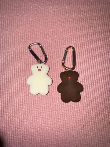 mojojojo 곰 모양 스트랩 2개 세트