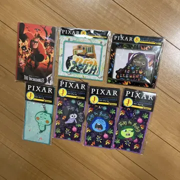 PIXAR 해피 복권 7종 세트 묶음 판매