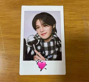 &TEAM K 사인 인스턴트 사진 폴라로이드