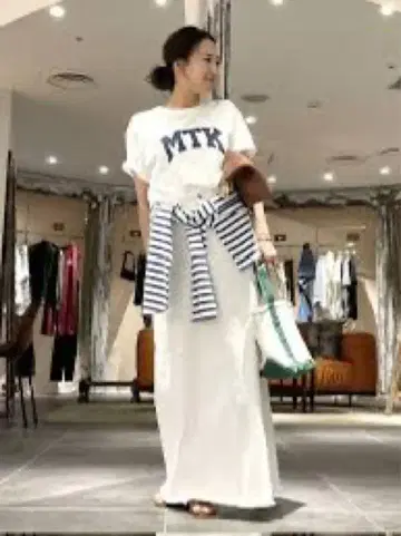 Deuxieme Classe DENIMIST 데니미스트 티셔츠 화이트