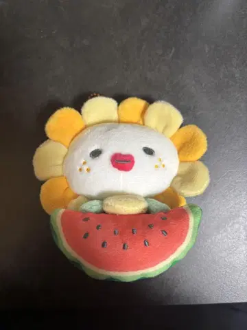 제오참 후르츠 디자인 Bira 마스코트 홀더 봉제 인형