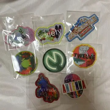 Mrs. GREEN APPLE 10 GOODS 와펜 8종